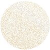 Rond transparant tafelzeil glitters goud (140cm) 