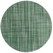 Rond tafelzeil tweed donkergroen (140cm)