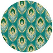 Rond tafelzeil Art deco (140cm)