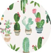Rond tafelzeil cactus (140cm)