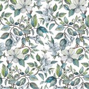 Ovaal tafelzeil green classics flowers