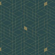 Ovaal tafelzeil abstract donkergroen