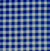 Ovaal Mexicaans tafelzeil ruitjes donkerblauw