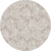 Rond tafelzeil bamboe taupe (140cm)