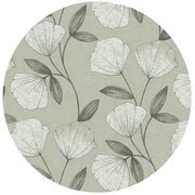 Rond tafelzeil klaproos oudgroen (140cm)