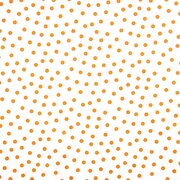 Mexicaans tafelzeil polkadot wit met oranje stippen