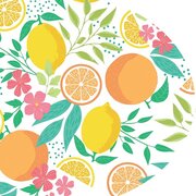 Ovaal tafelzei citrus light  