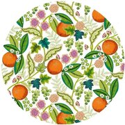 Groot rond tafelzeil orange (160cm)