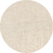 Rond tafelzeil bamboe taupe (140cm)