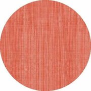 Rond tafelzeil tweed rood (140cm)