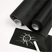 Schoolbordfolie krijtfolie zwart (45cm)