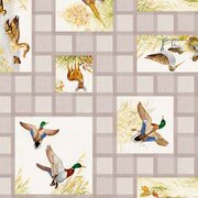 Tafelzeil wilde eend en fazant