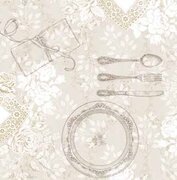 Tafelzeil diner creme