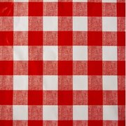 Tafelzeil grote ruit rood