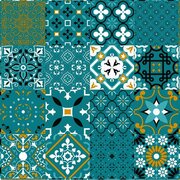 Tafelzeil Spaanse tegeltjes