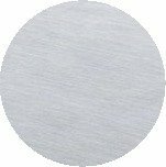 Rond tafelzeil rvs look (137cm)