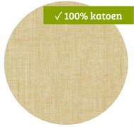 Rond wasbaar gecoat tafelzeil texture gold (140 cm)