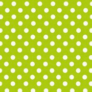 Tafelzeil fris groen met stippen