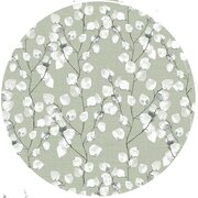 tafelzeil katoen plant rond