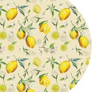 Ovaal tafelzeil summer vibes lemons