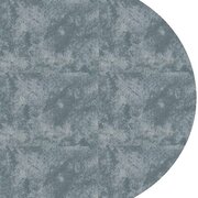 Ovaal tafelzeil betonlook blauw