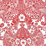 Mexicaans tafelzeil paraiso rood