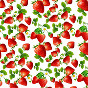 Tafelzeil aardbeien