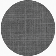 Rond tafelzeil tweed antraciet (140cm)