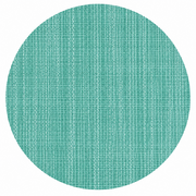 Rond tafelzeil tweed groen blauw (140 cm)