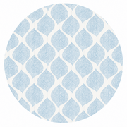 Rond tafelzeil blue leaf 140cm 