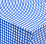 Tafelzeil ruitje blauw Paty