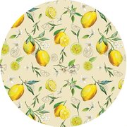Rond tafelzeil summer vibes lemons (140cm)  