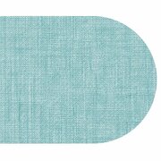 Ovaal wasbaar gecoat tafelzeil Texture azul