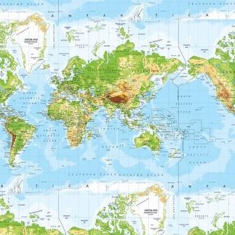 tafelzeil atlas wereldkaart tafelkleed