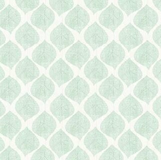 SALE 100x140cm Tafelzeil green leaf
