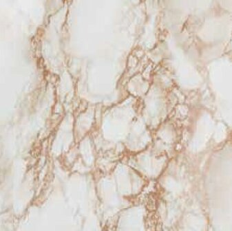 50x140cm Restje tafelzeil marmer oceaan beige