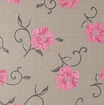 40x140cm Restje tafelzeil Vivian greige