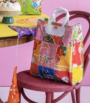 Kitsch Kitchen boodschappentas patchwork