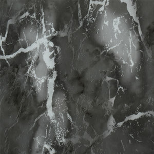 85x140cm Restje tafelzeil marmer donker