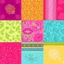 Tafelzeil Patchwork kleuren