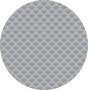Rond tafelzeil retro mountains grey  (140cm) 