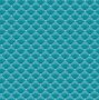 Tafelzeil retro mountains blue