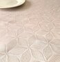 Damast tafelkleed roze 150x220 cm