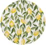 Groot rond tafelzeil vintage citroenen 06 (160 cm)