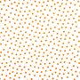 Mexicaans tafelzeil polkadot wit met oranje stippen