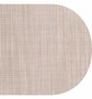 Ovaal tafelzeil tweed sand