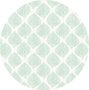 Rond tafelzeil green leaf 140cm 