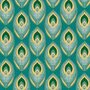 Tafelzeil Art deco groen