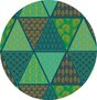Rond tafelzeil triangle (140cm)