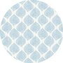 Rond tafelzeil blue leaf